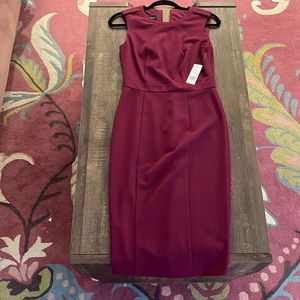 Magenta Donna Morgan Dress